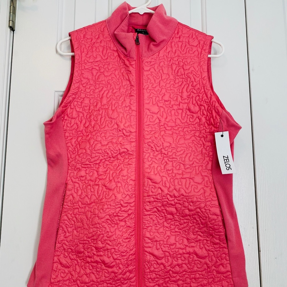 Zelos Gorgeous Padded Vest. NWT.